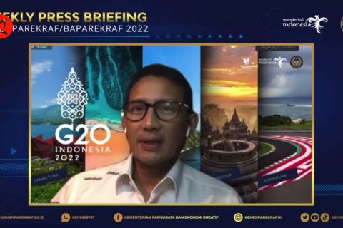 Sandiaga libatkan pelaku parekraf hadapi krisis pangan dan energi
