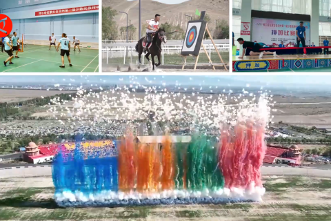 Xinjiang gelar kompetisi olahraga etnis minoritas