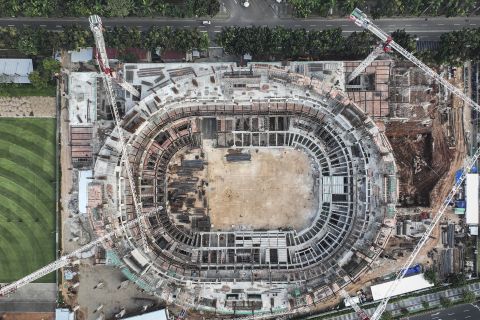Pembangunan Indoor Multifunction Stadium di komplek GBK