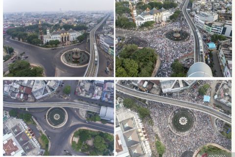 Shalat Idul Adha di Palembang