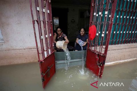 Banjir melanda Ahmedabad India