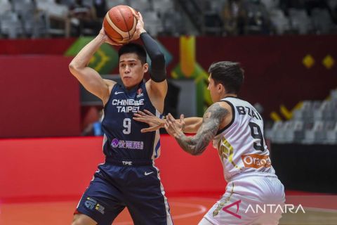 Hanya beda satu poin, Yordania kalahkan Taiwan 97-96