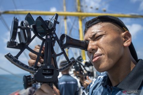 Praktek navigasi astronomi darurat Kartika Jala Krida