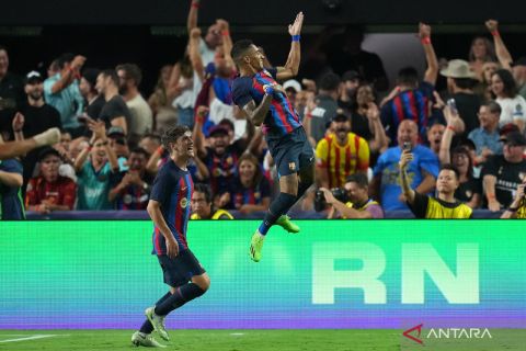 Barca menang 1-0 atas Real Madrid di laga pramusim