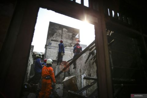 Kebakaran di pemukiman padat penduduk Tambora