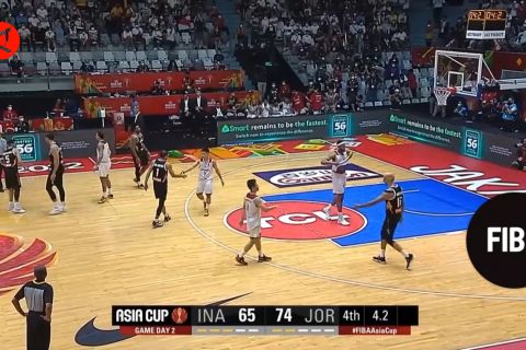 FIBA Asia Cup 2022, Indonesia harus akui keunggulan Yordania