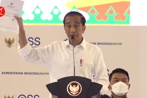 Presiden instruksikan sebanyak 100.000 NIB terbit dalam sehari