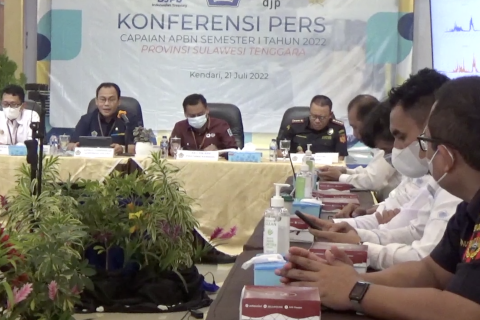 Kinerja APBN semester I di Sultra tumbuh positif