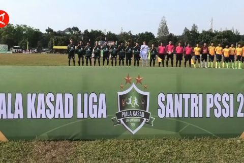 Sembilan tim Liga Santri bersaing di tingkat Korem 083/Baladhika Jaya