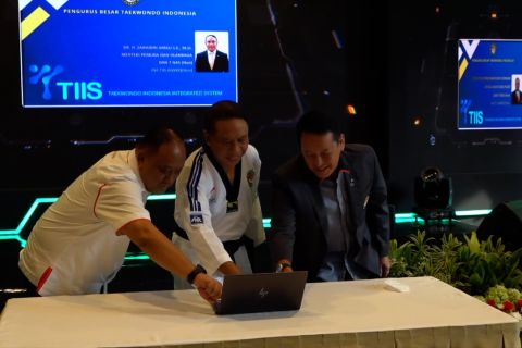 Menpora luncurkan aplikasi Taekwondo Indonesia Integrated System