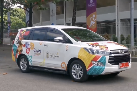 Mobil dinas Gibran jadi media promosi APG 2022