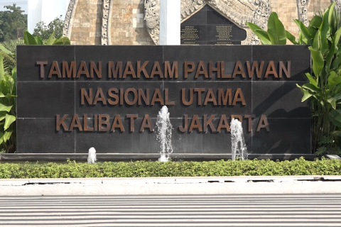 Persiapan pemakaman Menpan-RB Tjahjo Kumolo