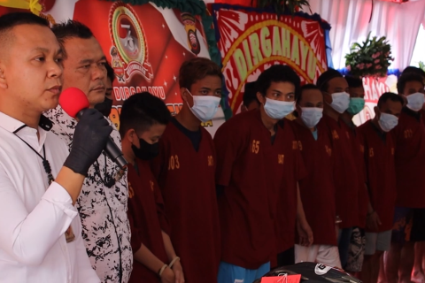 Polresta Pontianak ungkap 28 kasus tindak kejahatan konvensional