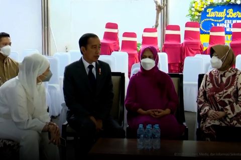 Presiden dan ibu negara takziah ke rumah duka Tjahjo Kumolo