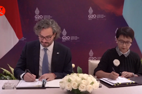 RI-Argentina tandatangani MoU perpanjangan Forum Konsultasi Bilateral