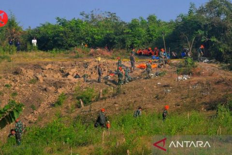 Ini kendala evakuasi pesawat tempur yang jatuh di Blora