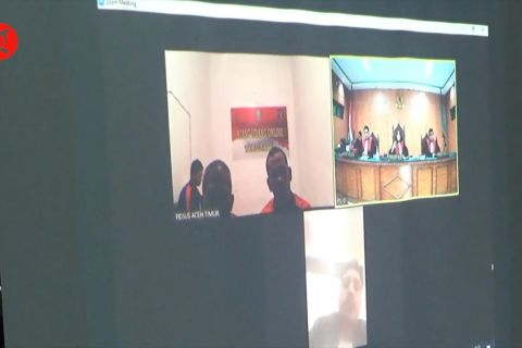 Terdakwa pembunuh 3 ekor harimau Sumatera jalani sidang perdana