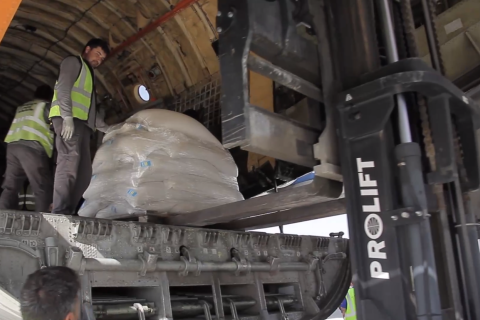 Tambahan suplai bantuan kemanusiaan dari Rusia tiba di Afghanistan