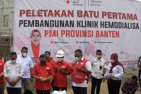 Tingkatkan layanan kesehatan, PMI Banten bangun Klinik Hemodialisa