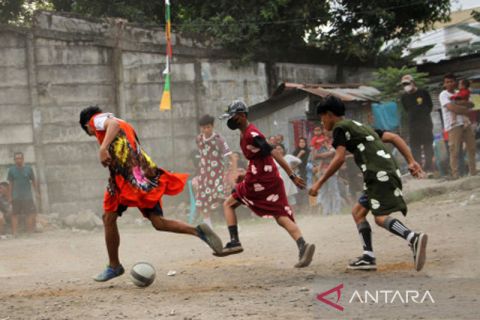 Semarak menyambut HUT ke-77 Kemerdekaan RI