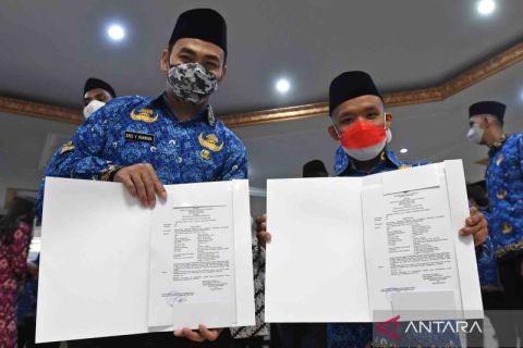 Pemerintah angkat seratusan atlet berprestasi jadi PNS