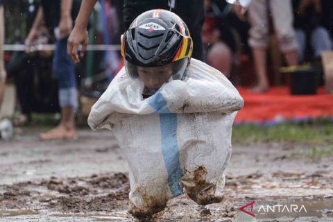 Semarak lomba HUT ke-77 Kemerdekaan Republik Indonesia