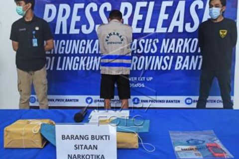 BNN Banten Ungkap Kasus Penyelundupan Dua Kg Sabu