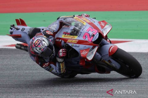 Pembalap Enea Bastianini rebut Pole Position MotoGP Austria 2022