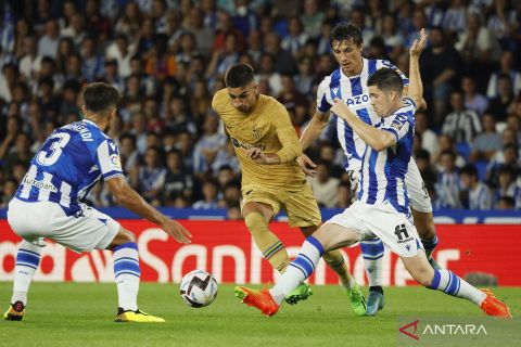 Liga Spanyol : Barca menang 4-1 atas Real Sociedad