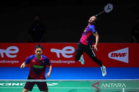 The Daddies melaju ke perempat final BWF World Championships 2022