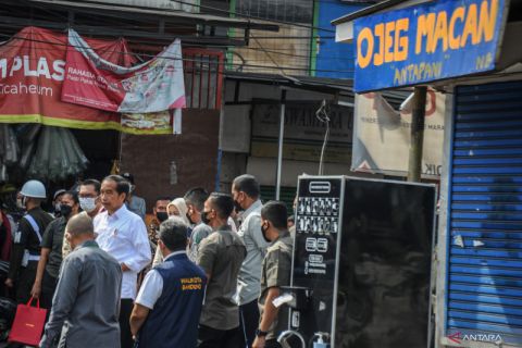 Kunjungan Presiden Jokowi di Bandung