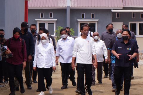 Presiden kunjungi rumah sehat di Jayapura