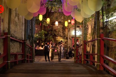 Sambut festival musim gugur, Malaysia gelar pameran instalasi seni