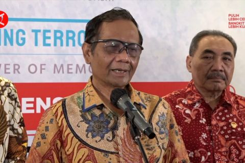 Mahfud MD: Terorisme itu tidak punya agama
