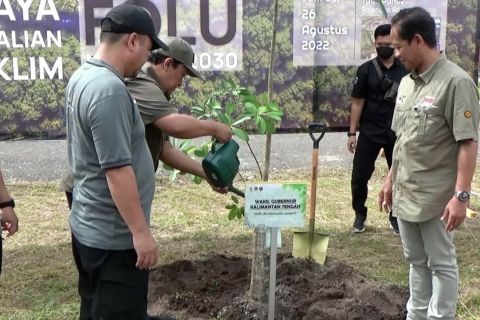 Meminjam momen balap sepeda untuk menghijaukan Kalteng