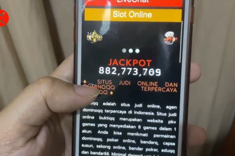 Menkominfo sebut 410 konten judi diblokir per hari