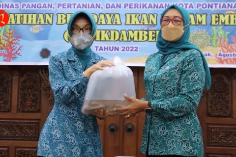 Pengembangan kapasitas budi daya ikan di Pontianak