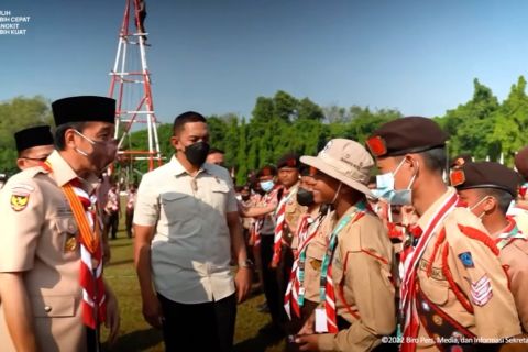 Presiden apresiasi Jambore Nasional XI yang melek digital