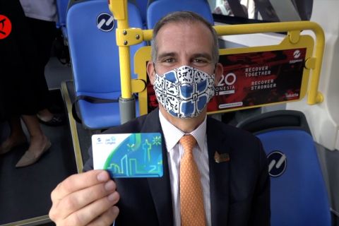 TransJakarta jajaki kerjasama bus ramah lingkungan dengan Los Angeles