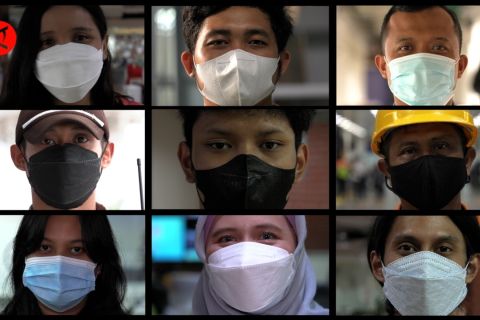 Indonesia Bergerak - Lindungi bumi dari limbah masker sekali pakai (3)