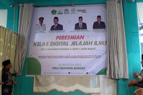 Sekolah di Aceh Barat terapkan sistem pembelajaran digital