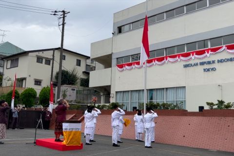 Suasana perayaan HUT ke-77 RI di Tokyo-Jepang