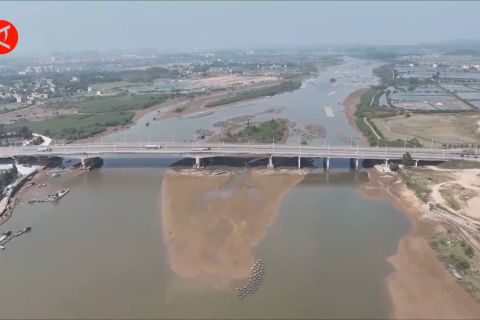 Terusan Pinglu China selatan hubungkan Sungai Xijiang-Teluk Beibu