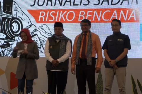 Wagub: Pelatihan sadar risiko bencana agar jurnalis utamakan selamat