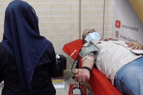 ANTARA Biro Sumut gelar kegiatan sosial sambut HUT ke-77 RI