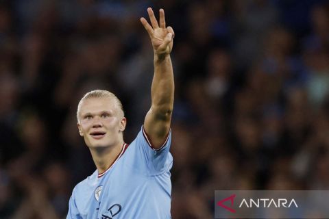 Erling Haaland sumbang hat-trick, Manchester City cukur Nottingham Forest 6-0