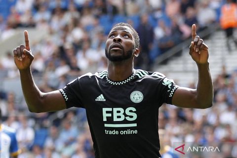 Liga Inggris: Babak pertama usai Brighton & Hove Albion imbang dengan Leicester City 2-2