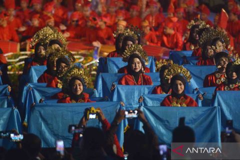 Pembukaan Makassar International Eight Festival and Forum