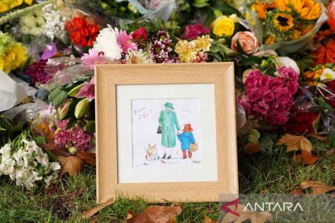Tanda cinta untuk mendiang Ratu Elizabeth II