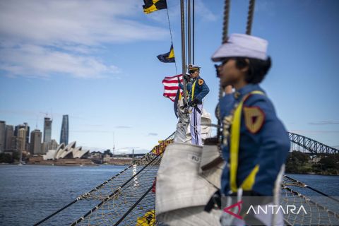 KRI Bima Suci-945 bersandar selama tiga hari di Sydney